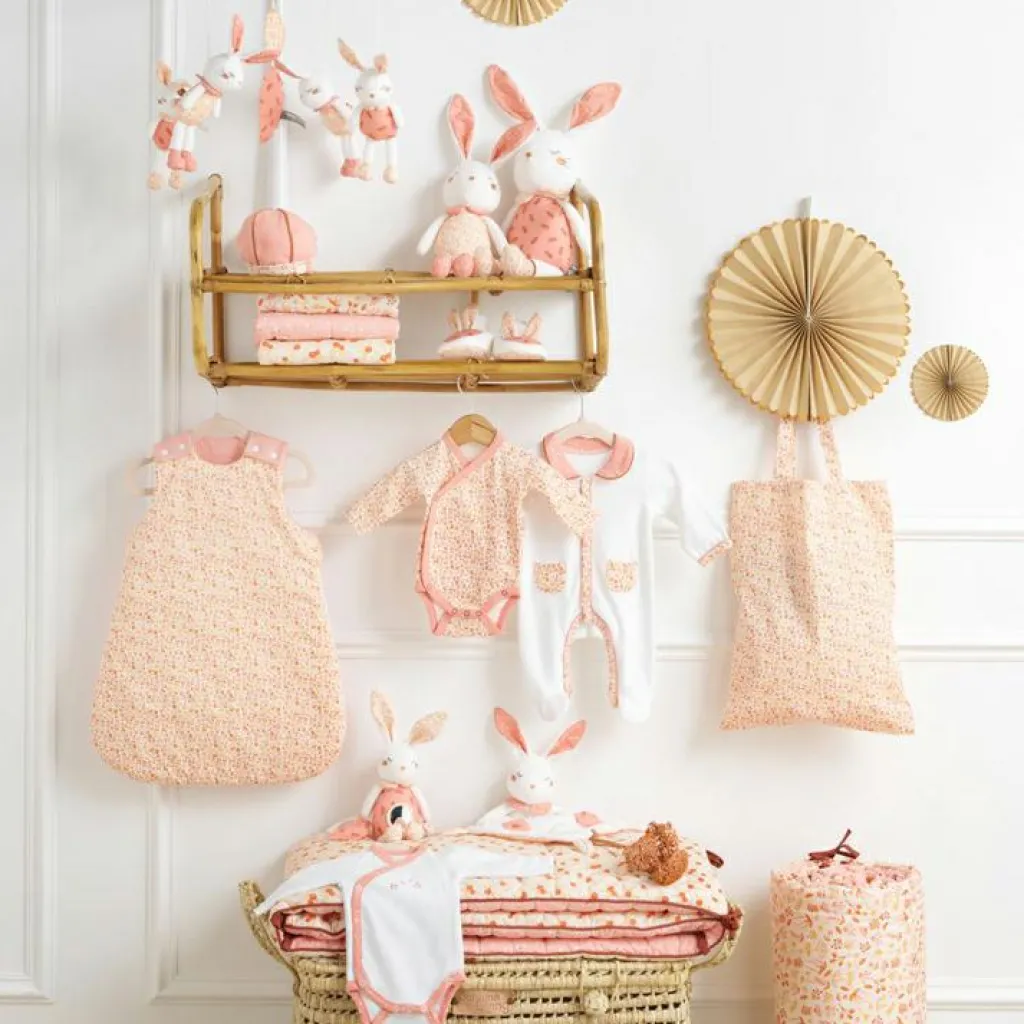 Hot Livre d'éveil lapin Esmée Livre Bébé En Tissu