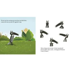 New Livre Le loup qui apprivoisait ses émotions Enfant Livre Enfant