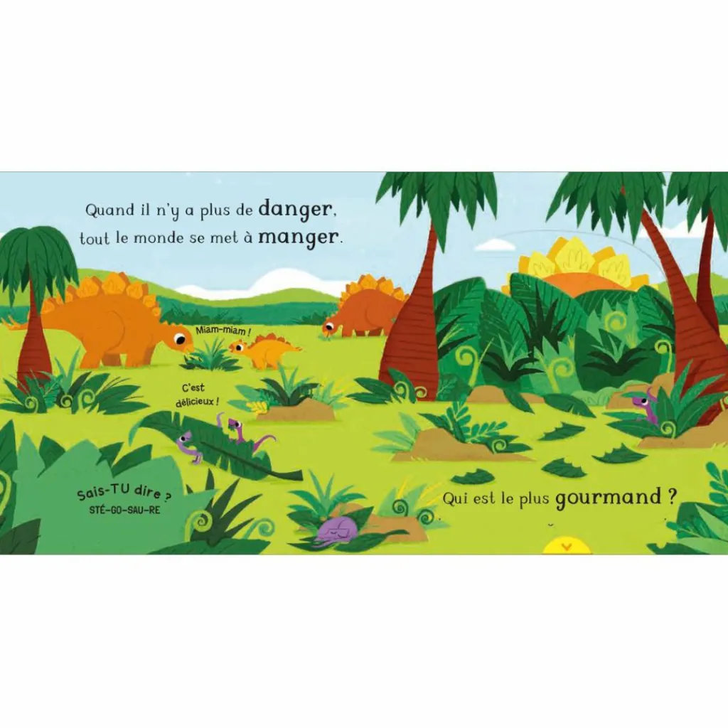 Online Livre Le stégosaure Imagier