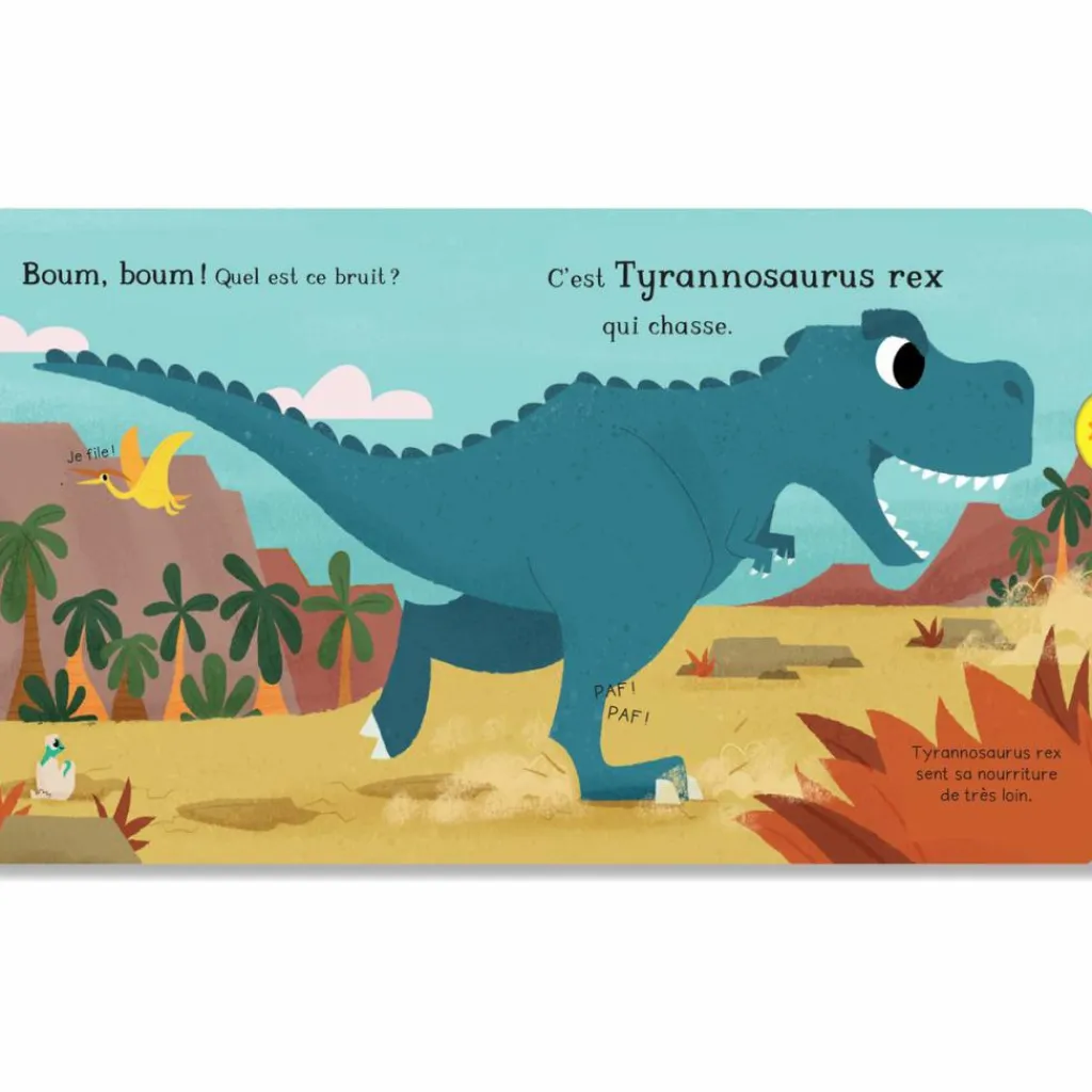 Clearance Livre Le tyrannosaure Imagier