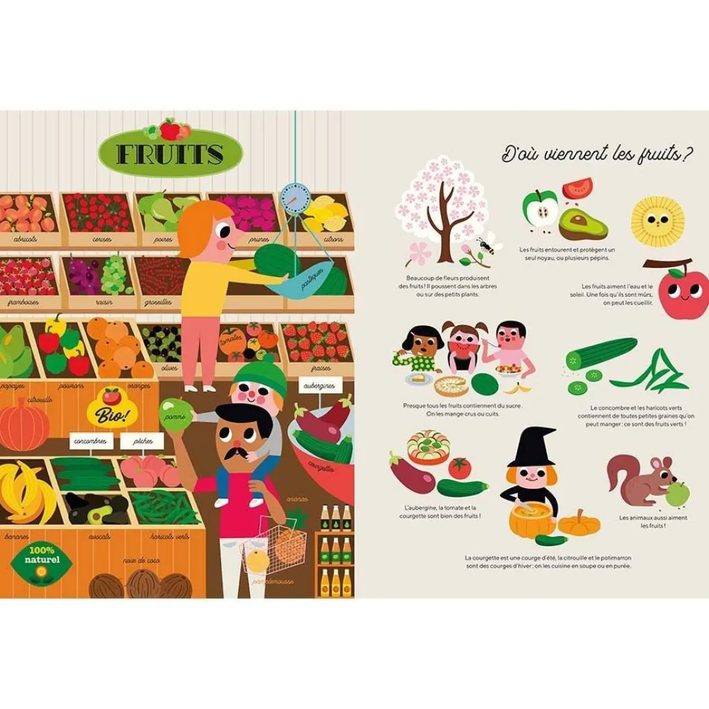 Online Livre Ma grande épicerie : les essentiels du quotidien illustrés et expliqués aux enfants Imagier