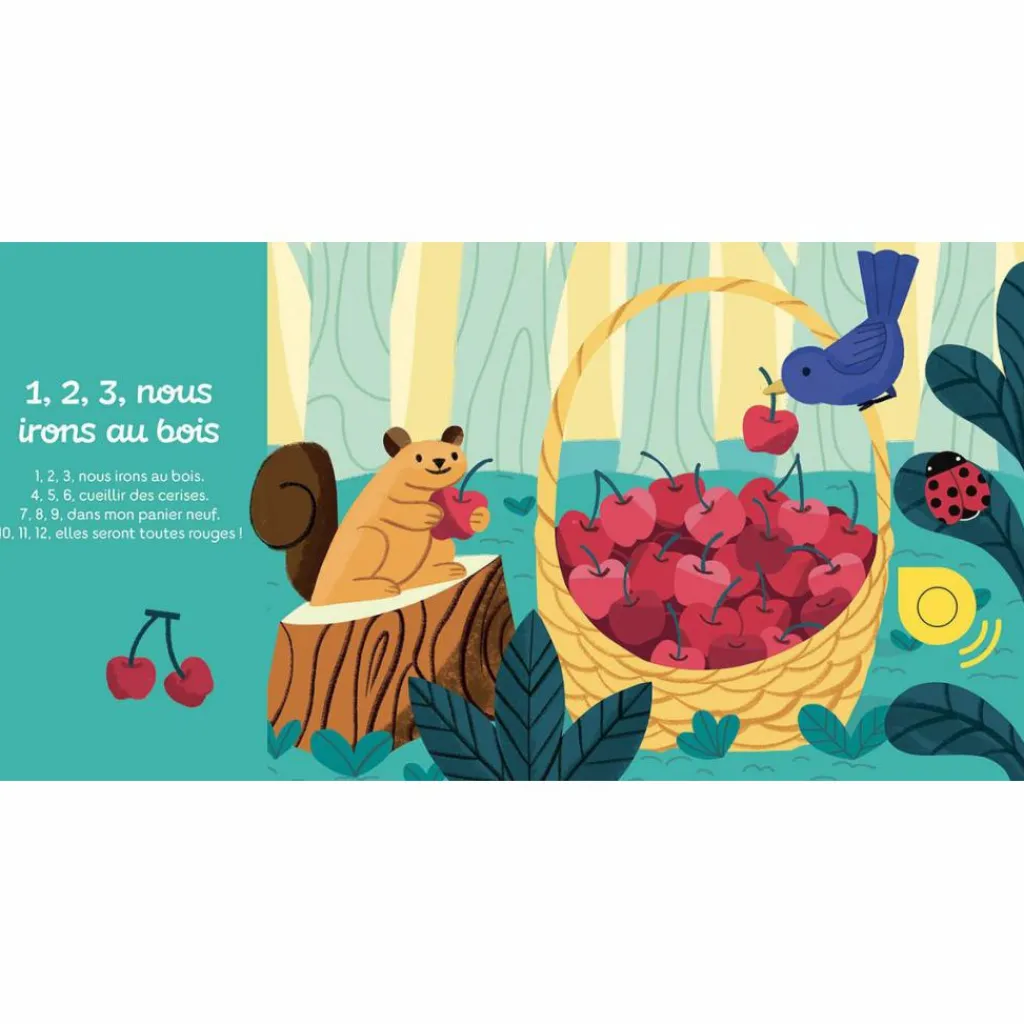 New Livre Mes comptines pour compter Mes premiers sonores Livre Sonore