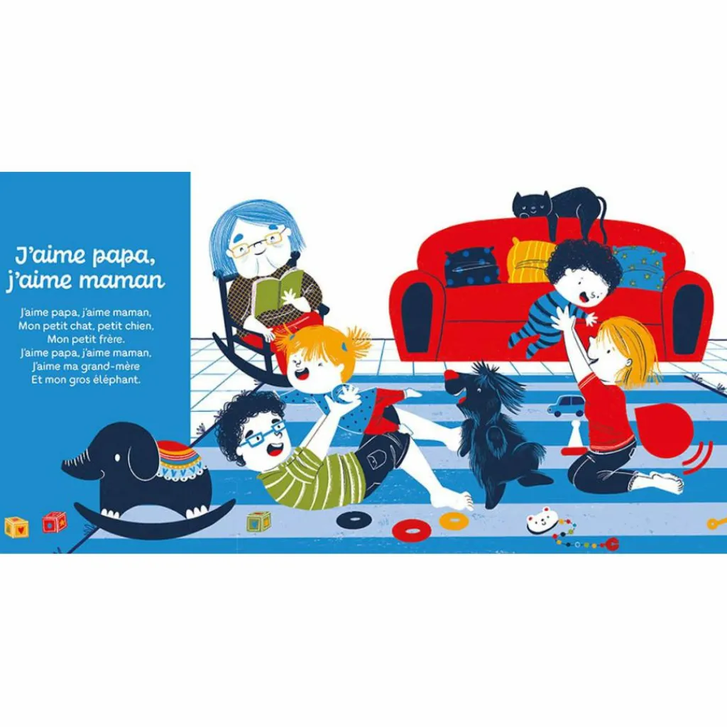 Livre Mes jolies comptines d'amour Mes premiers sonores Livre Sonore