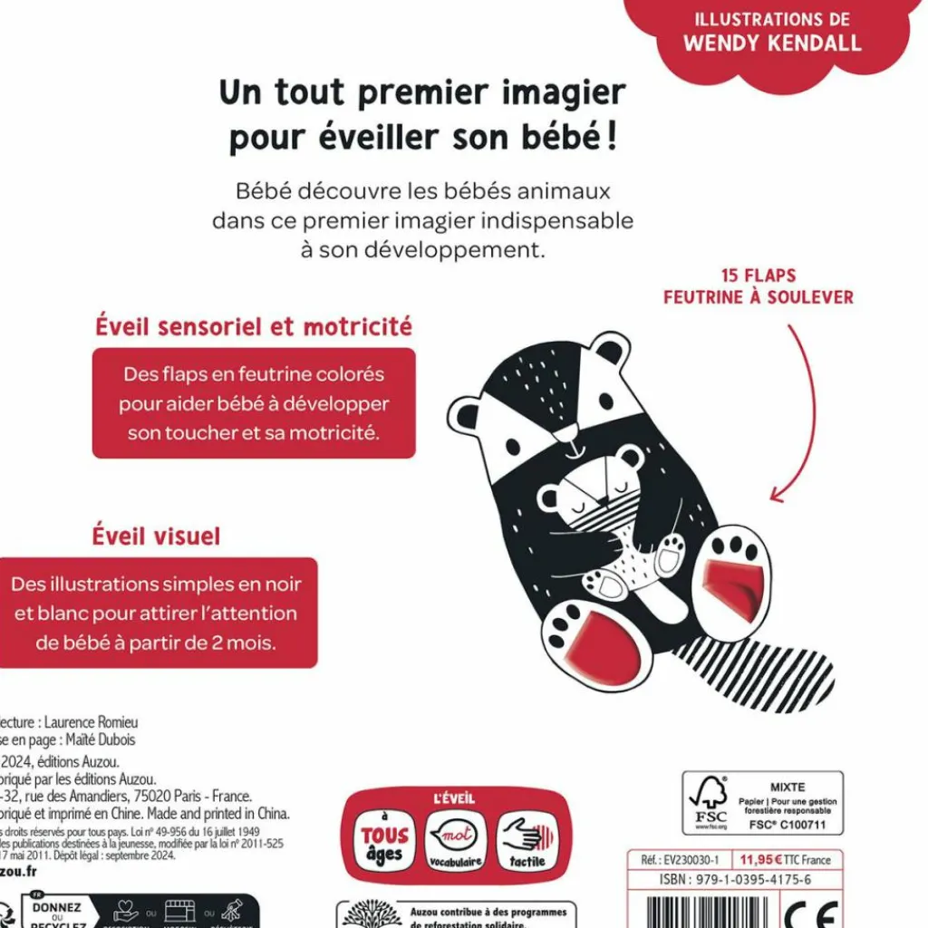 Discount Livre Mes premiers flaps Les bébés animaux Imagier