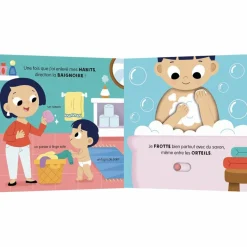 Outlet Livre Mon anim'agier - Je me lave comme un grand Premiers Livres