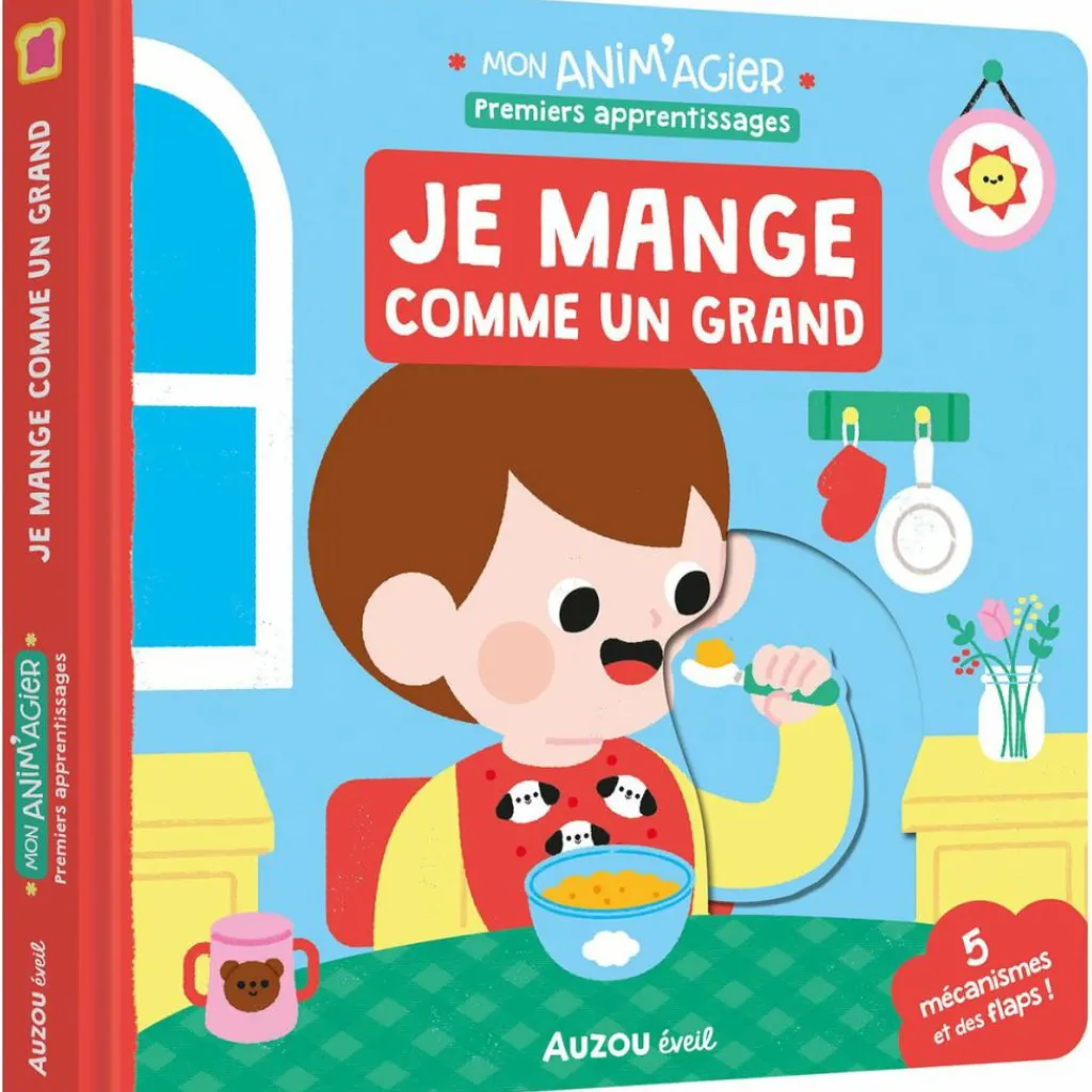 Discount Livre Mon anim'agier Premiers apprentissages - Je mange comme un grand Premiers Livres