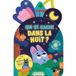 Discount Livre Mon coucou sonore Qui se cache dans la nuit ? Livre Sonore