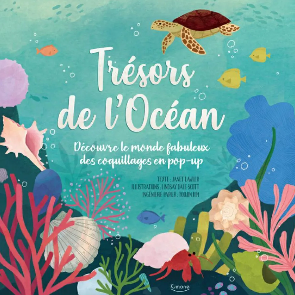 New Livre pop-up Trésors de l'Océan Enfant Livre Enfant