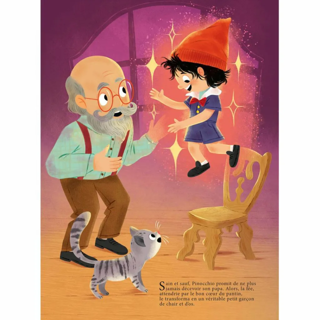 Hot Livre projecteur - Les aventures de Pinocchio Livre Sonore