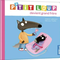New Livre P'tit loup devient grand frère Premiers Livres