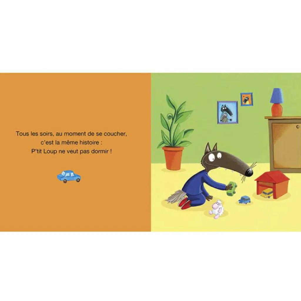 New Livre P'tit loup ne veut pas dormir Premiers Livres