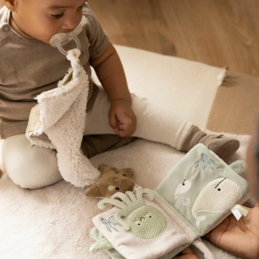 New Livre sensoriel Animals Laurel Livre Bébé En Tissu