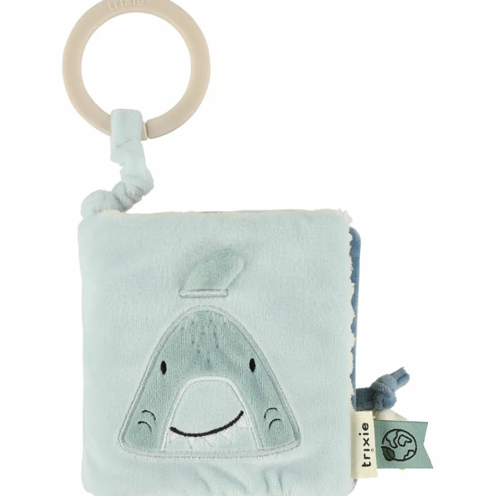 New Livre sensoriel Mr. Shark Livre Bébé En Tissu