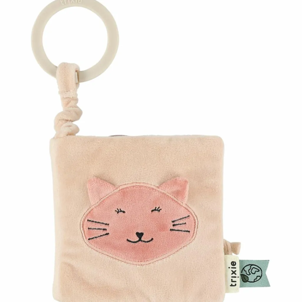 Hot Livre sensoriel Mrs. Cat Livre Bébé En Tissu