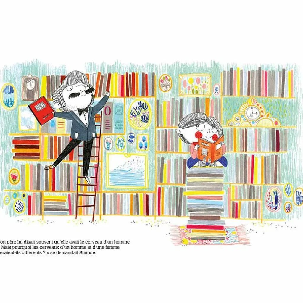 Sale Livre Simone de Beauvoir Enfant Livre Enfant