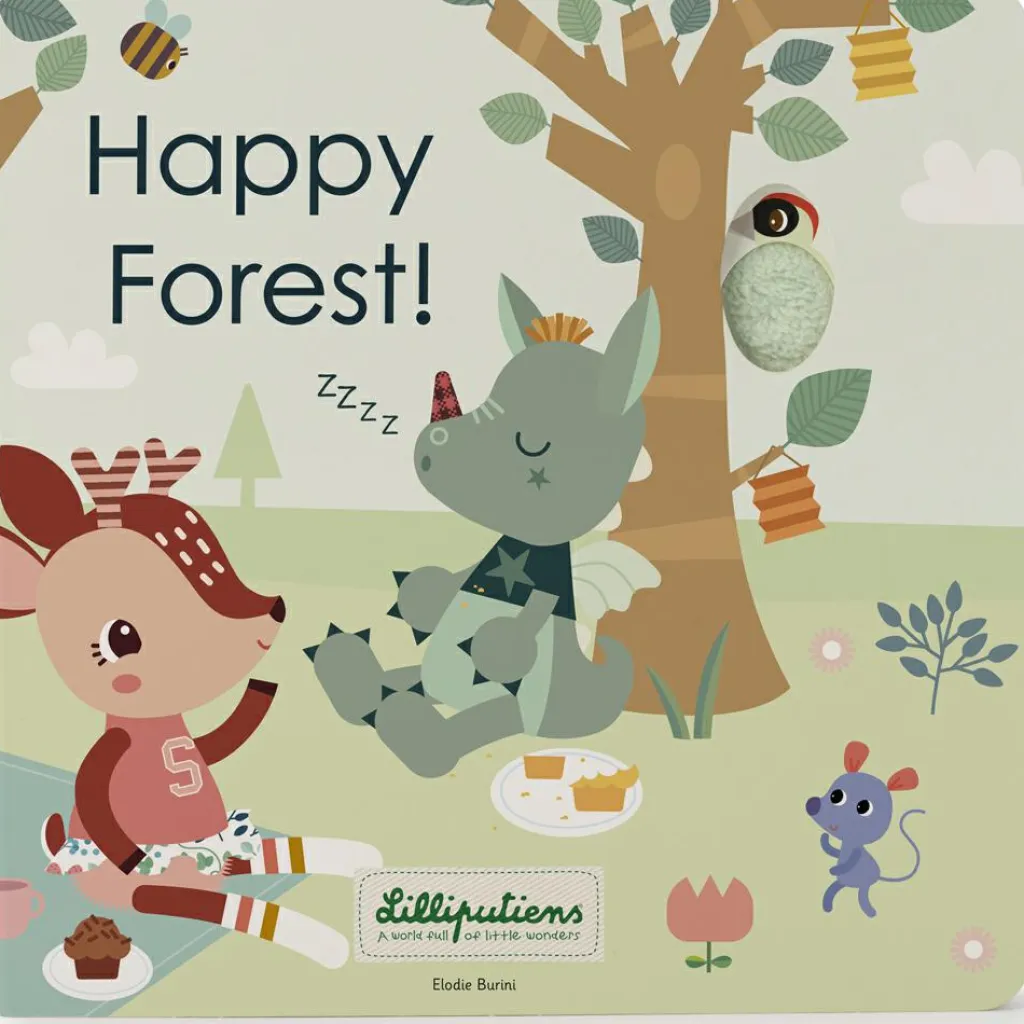 Best Livre tactile et sonore Happy Forest Livre Sonore