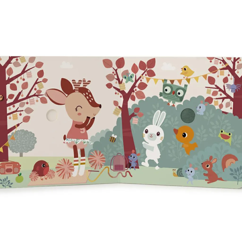 Best Livre tactile et sonore Happy Forest Livre Sonore