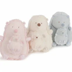 Clearance Léon le hérisson musical écru (25cm) Peluche Musicale