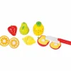 New Lot 6 de fruits Dînette Et Aliments Factices