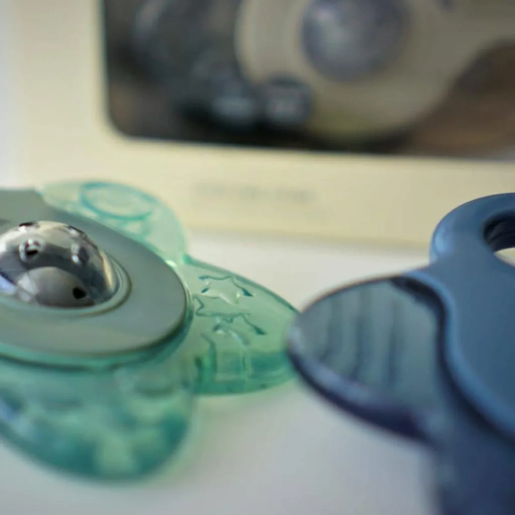 Clearance Lot de 2 anneaux de dentition étoile bleu Jouet / Anneau De Dentition