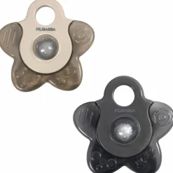 Lot de 2 anneaux de dentition étoile gris Jouet / Anneau De Dentition