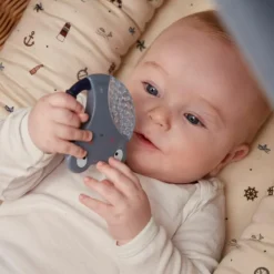 Hot Lot de 2 anneaux de dentition animaux gris et vert Jouet / Anneau De Dentition