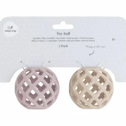 Discount Lot de 2 balles de préhension Vieux Rose-Warm Linen Balle / Cube D'Activités