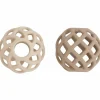 Clearance Lot de 2 balles de préhension Clay-Warm Linen Balle / Cube D'Activités