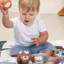 New Lot de 4 balles doudous Forêt Doodballs Balle Souple