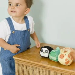 Hot Lot de 4 balles doudous Jungle Doodballs Balle Souple