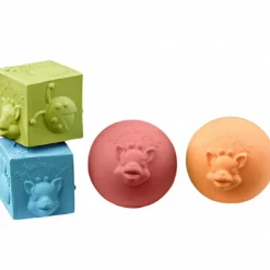 Clearance Lot de 2 balles et 2 cubes So'Pure Balle / Cube D'Activités