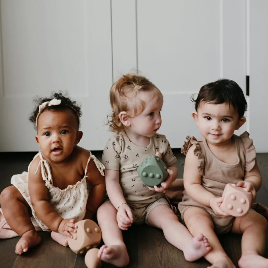 Clearance Lot de 2 balles sensorielles Blush-Shifting sands Balle Souple