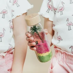 New Lot de 3 bouteilles sensorielles Paradis fluorescentes Bouteille Sensorielle