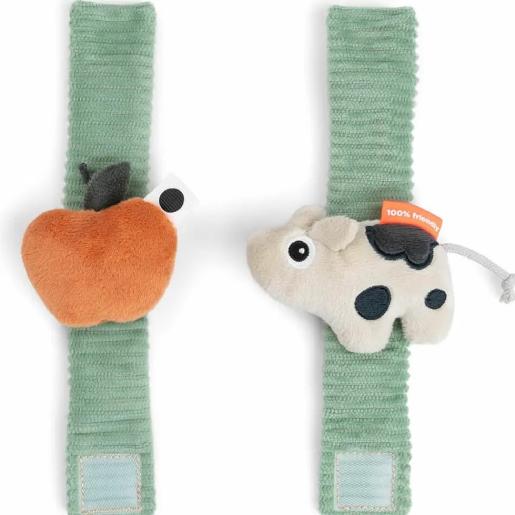 Sale Lot de 2 bracelets hochet lot de 2 Dotti Vert Hochet