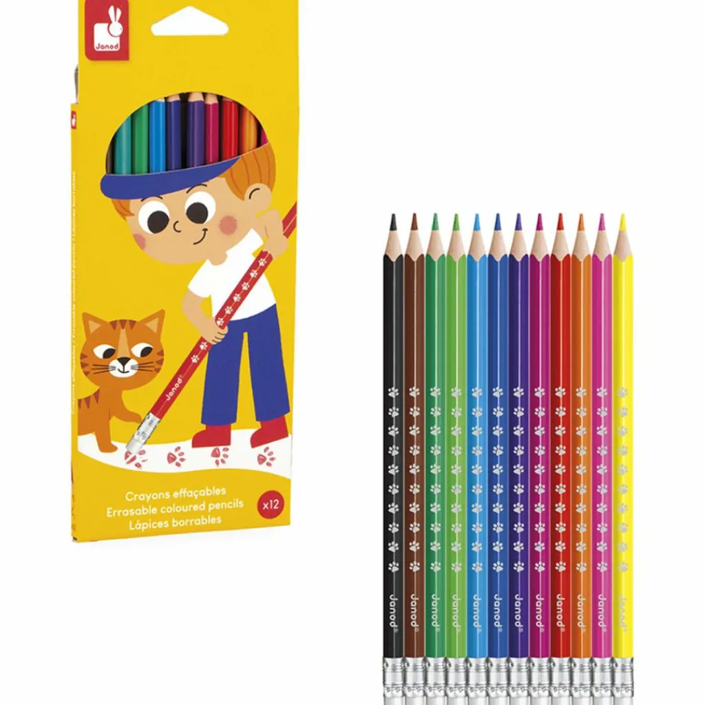 Online Lot de 12 crayons effaçables Dessin Et Peinture