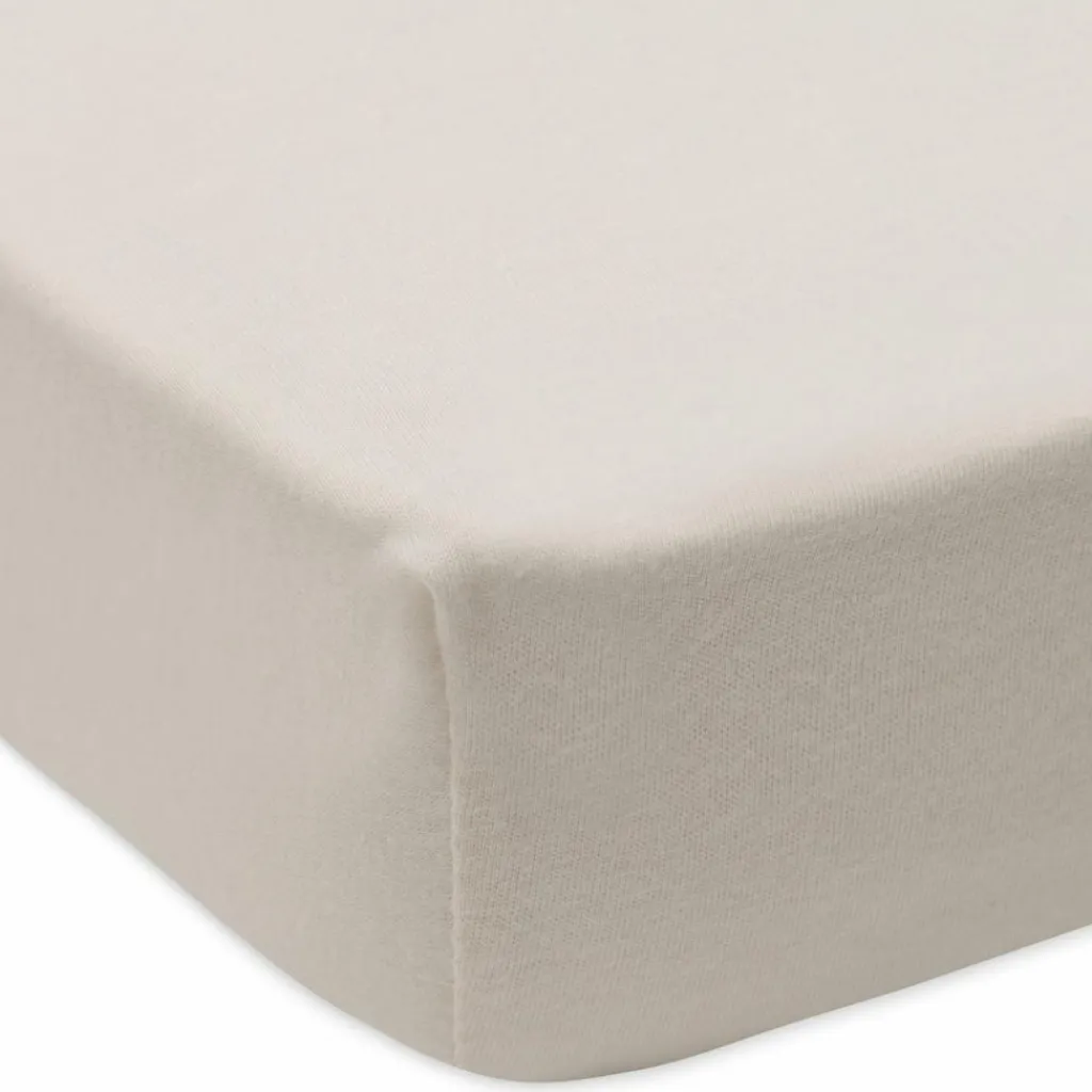 New Lot de 2 draps housses en jersey pour matelas de parc Oatmeal-Sand (75 x 95 cm) Parc Bébé Et Accessoires