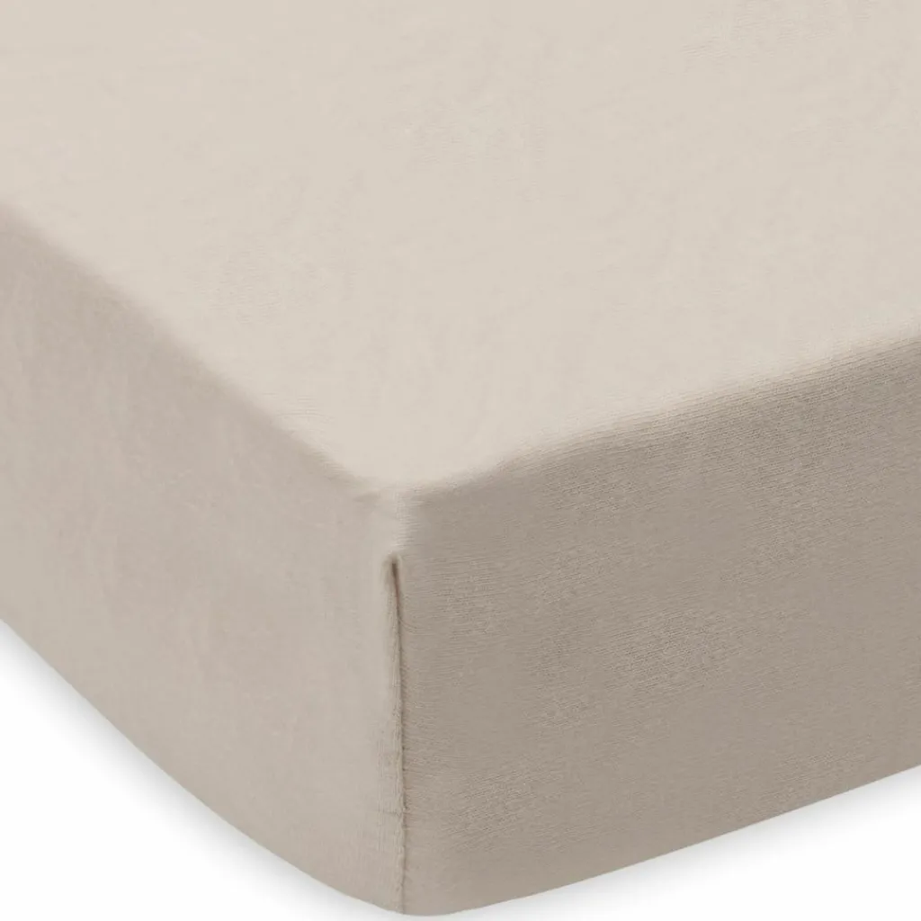 New Lot de 2 draps housses en jersey pour matelas de parc Oatmeal-Sand (75 x 95 cm) Parc Bébé Et Accessoires
