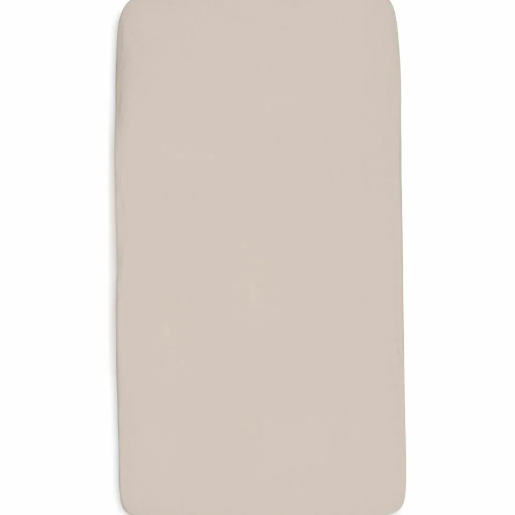 New Lot de 2 draps housses en jersey pour matelas de parc Oatmeal-Sand (75 x 95 cm) Parc Bébé Et Accessoires