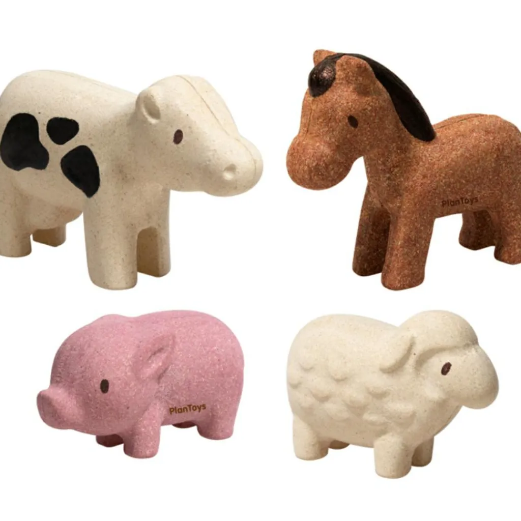 Discount Lot de 4 figurines animaux de la ferme Figurines De Jeu