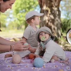 Online Lot de 3 jouets sensoriels Nesting Spheres Blush Balle Souple