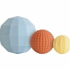 Hot Lot de 3 jouets sensoriels Nesting Spheres Powder Blue Balle Souple