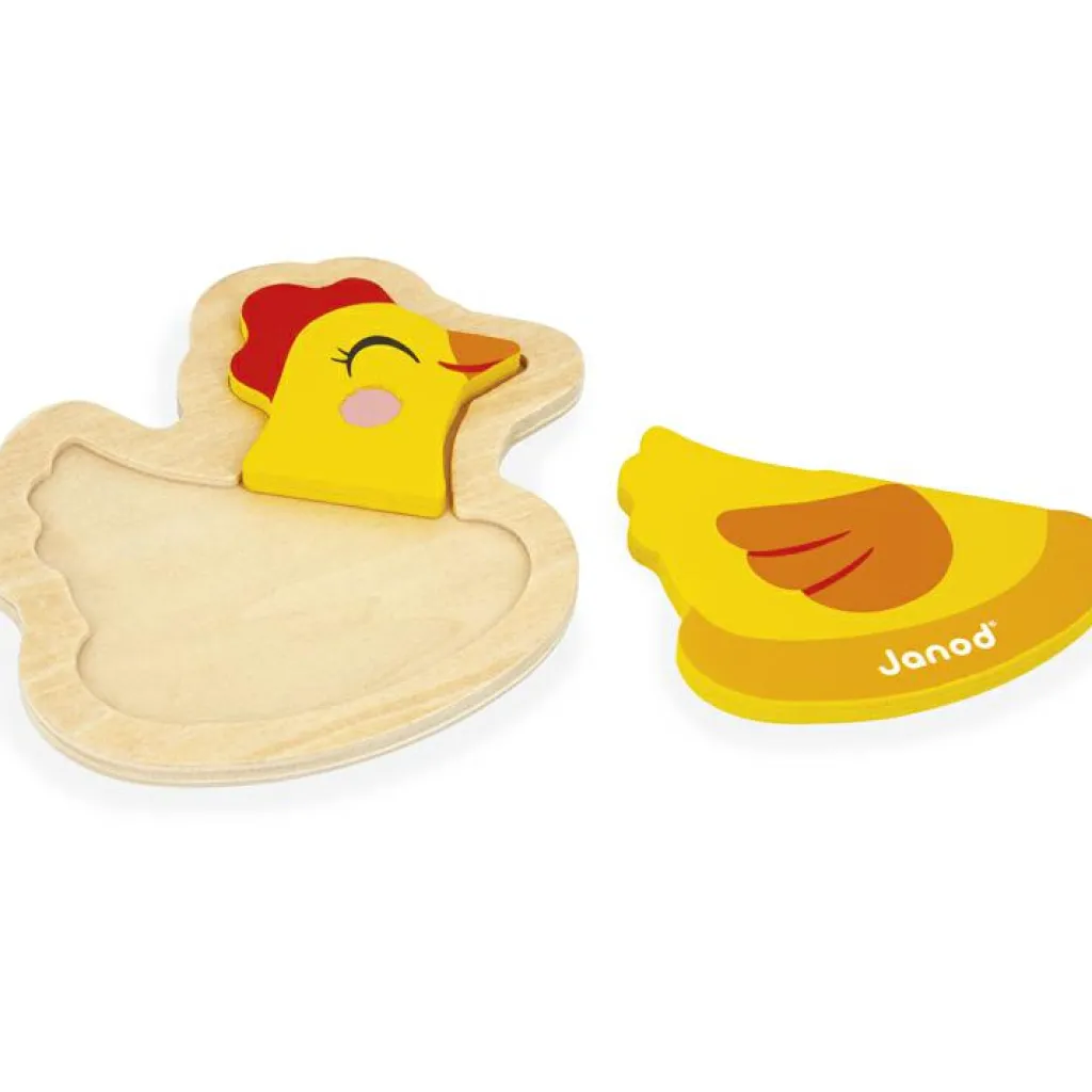 Outlet Lot de 4 puzzles évolutifs Ferme (14 pièces) Puzzle