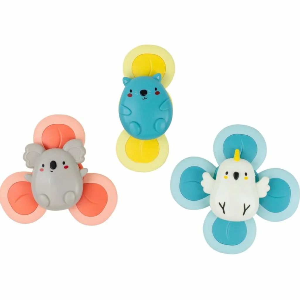 New Lot de 3 spinners sensoriels animaux australiens Jouet D'Activités