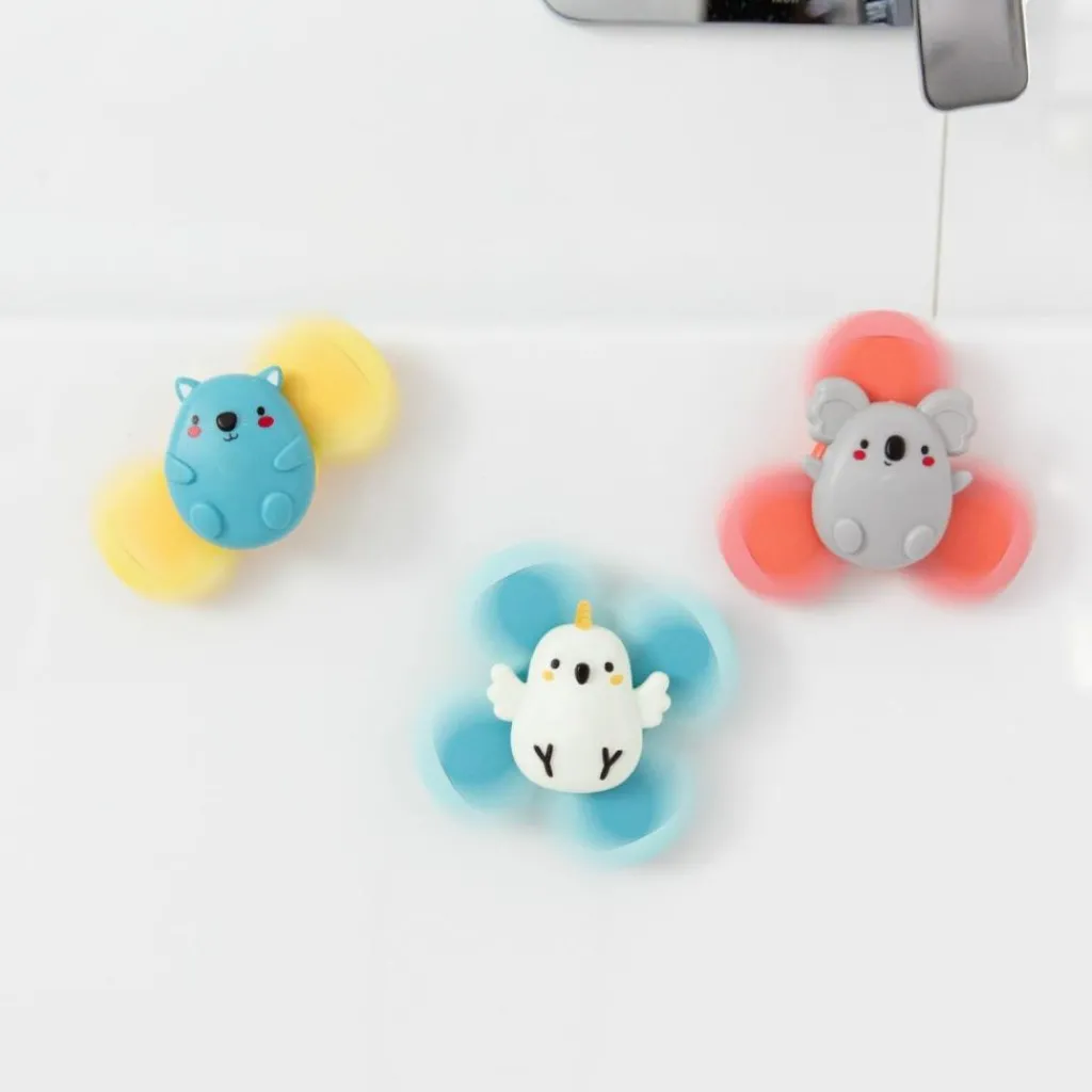 New Lot de 3 spinners sensoriels animaux australiens Jouet D'Activités