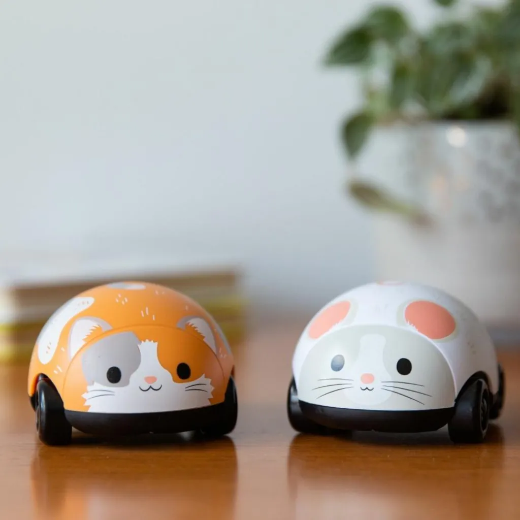 Online Lot de 2 véhicules à friction chat et souris Petites Voitures, Véhicules Et Circuits