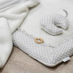 New Lune musicale à suspendre Happiness Urban Taupe Peluche Musicale