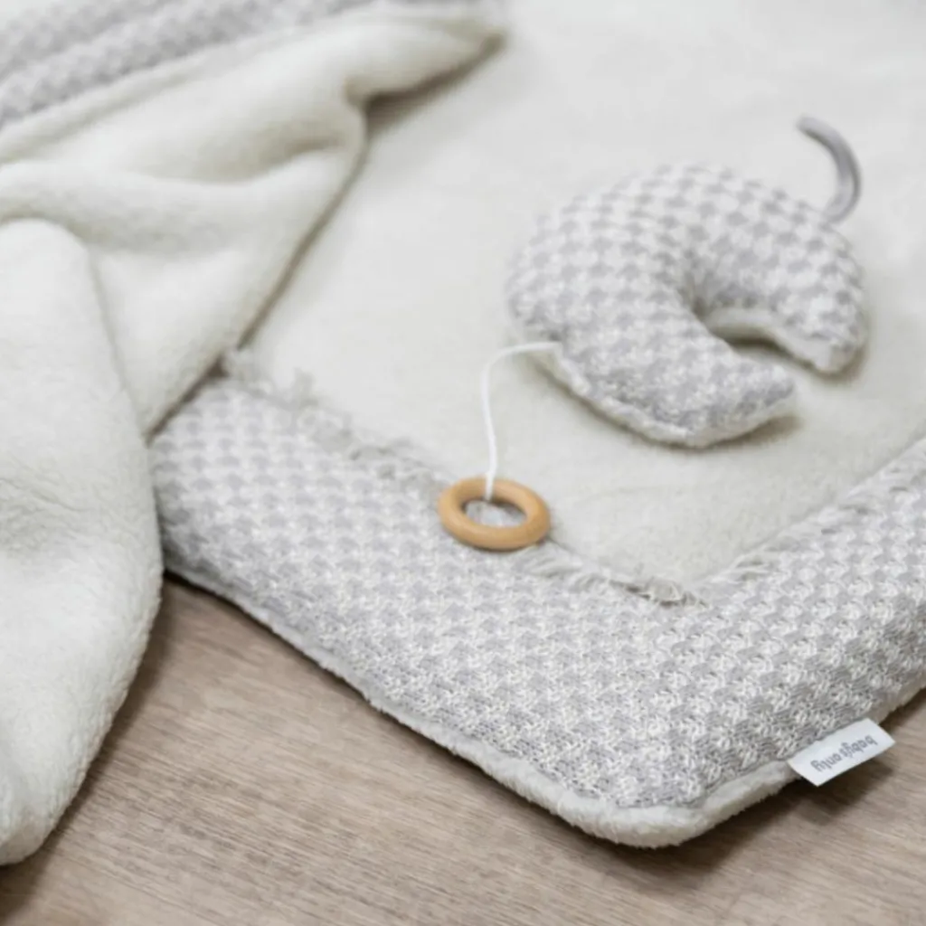 New Lune musicale à suspendre Happiness Urban Taupe Peluche Musicale