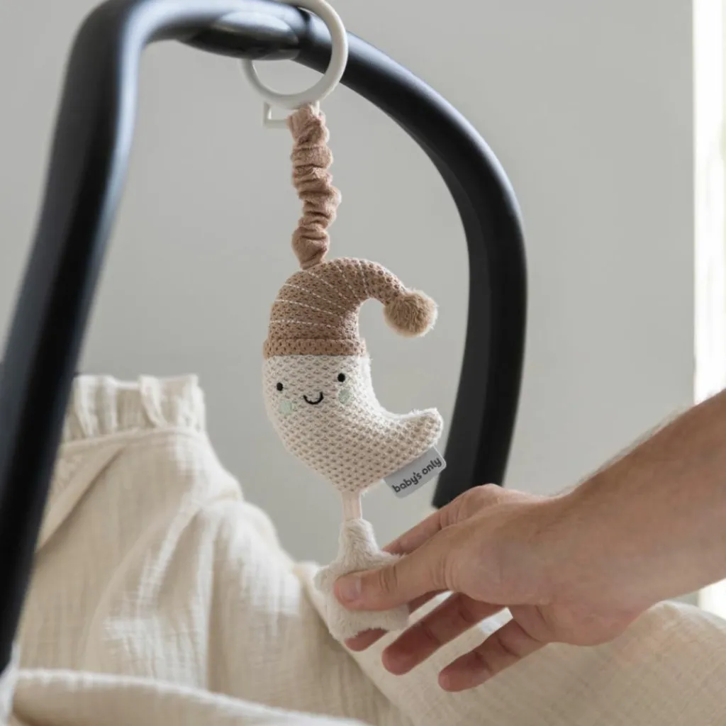 Hot Lune vibrante Heaven Clay-Warm Linen Jouet D'Activités À Suspendre