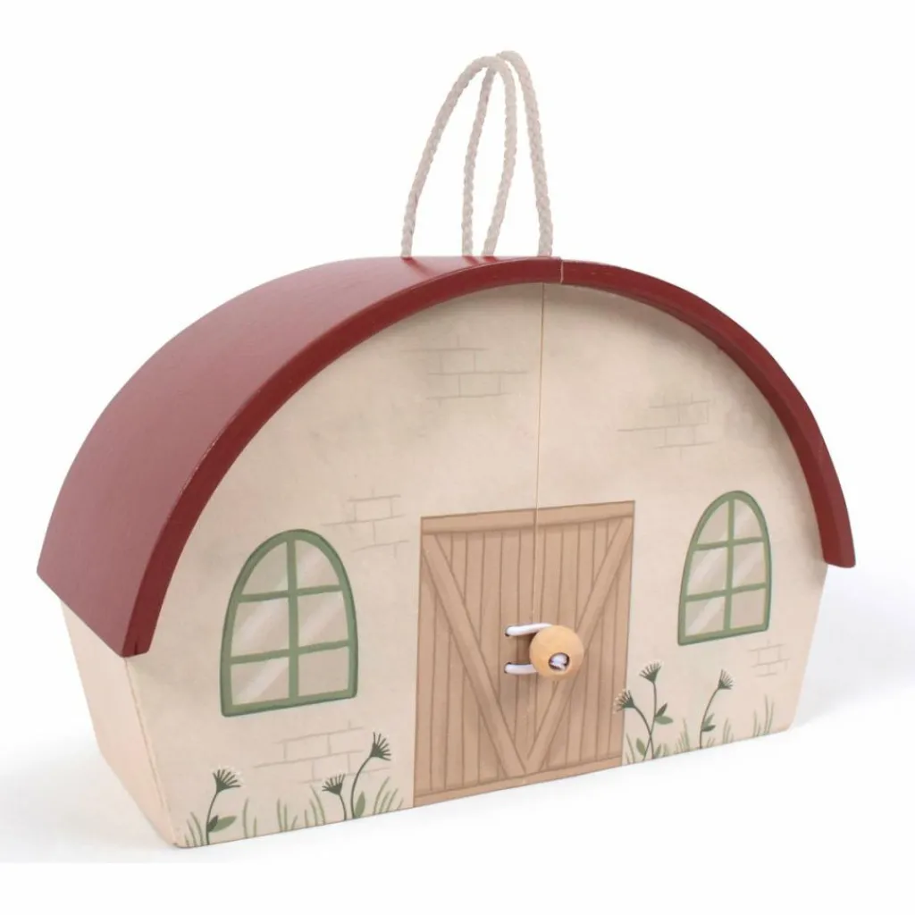 Outlet Ma ferme en bois et ses animaux Maison De Poupée Et Univers De Jeu