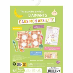 New Ma pochette d'aimants Dans mon assiette Activités Manuelles